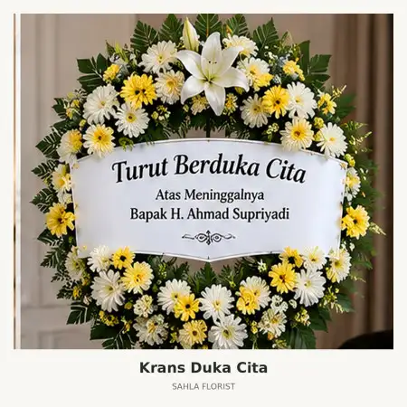 Krans Bunga Duka Botani Bogor